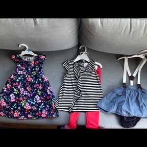 New With Tags! Baby girl outfits 12-18 months